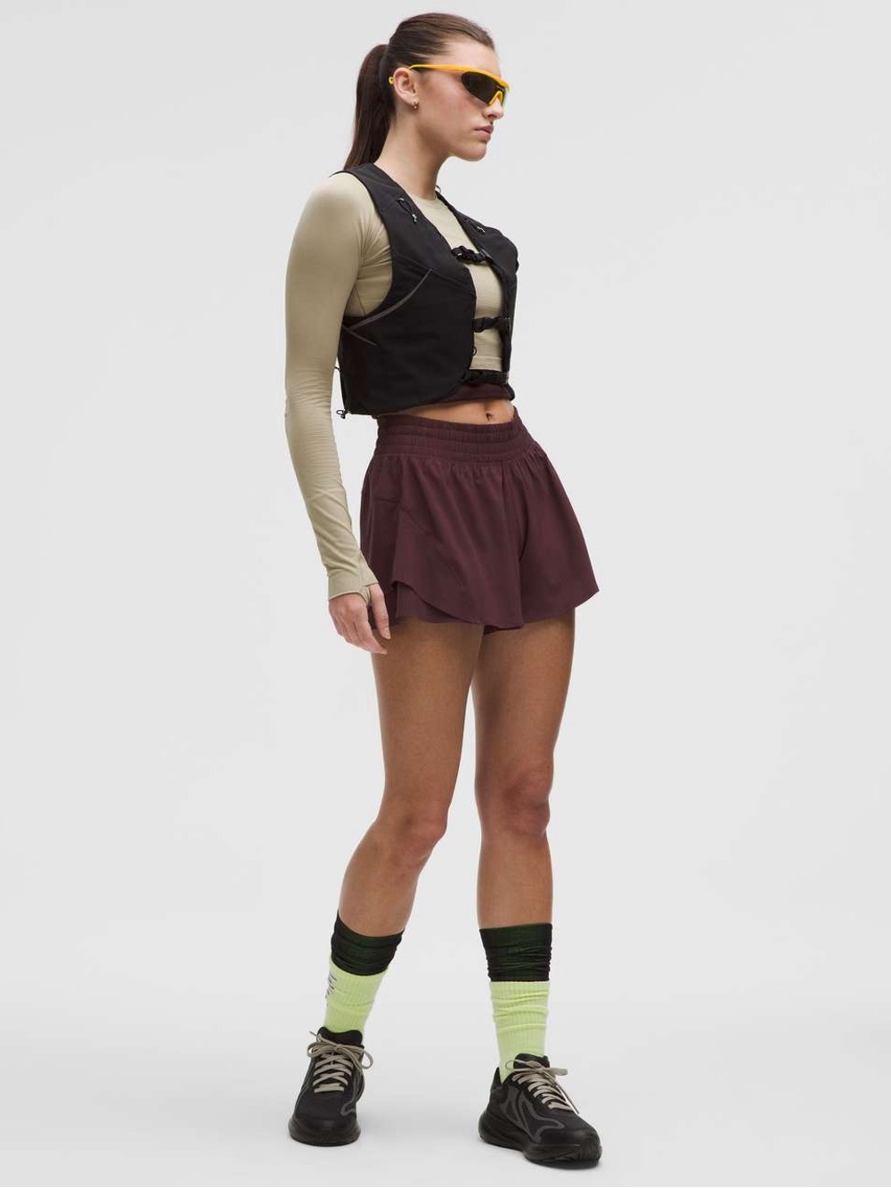 Lululemon Shake it Out High-Rise Run Short 2.5”